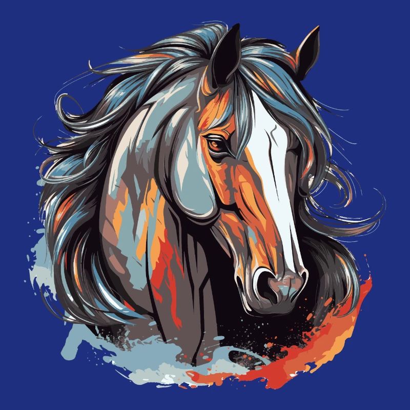 Portrait de cheval