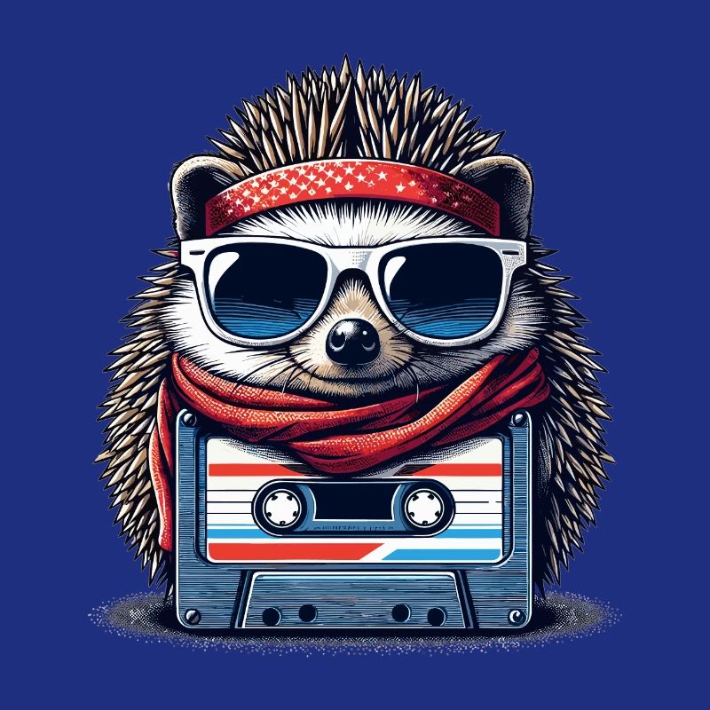 Hedgehog Compact Cassette Cassette Tape Gift