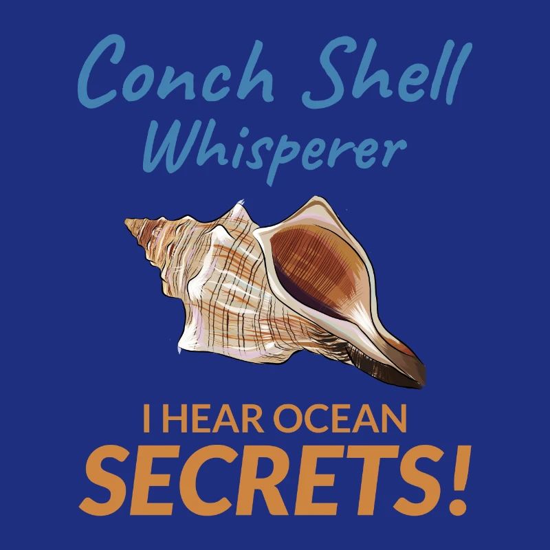 Conch Seashells Collector Beachcomber Sea Shell