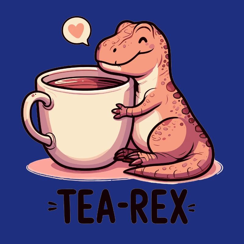 Tee Rex Tee-Rex Teetrinker Geschenk