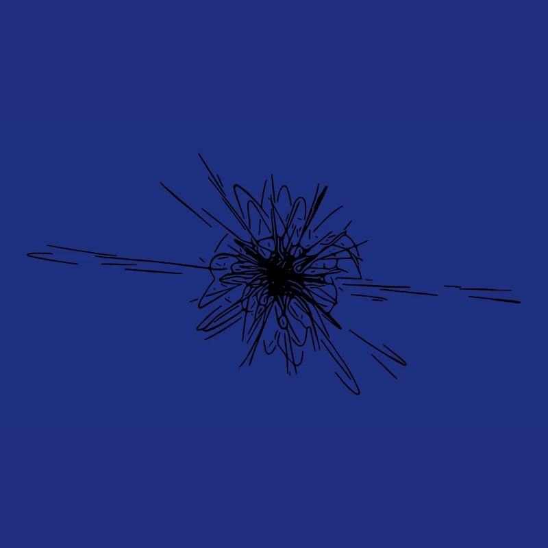 Vector Sternen Nova Explosion