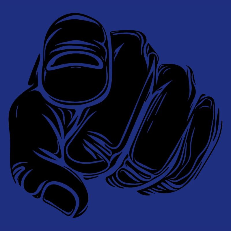 Zeigefinger mit Vector Hand