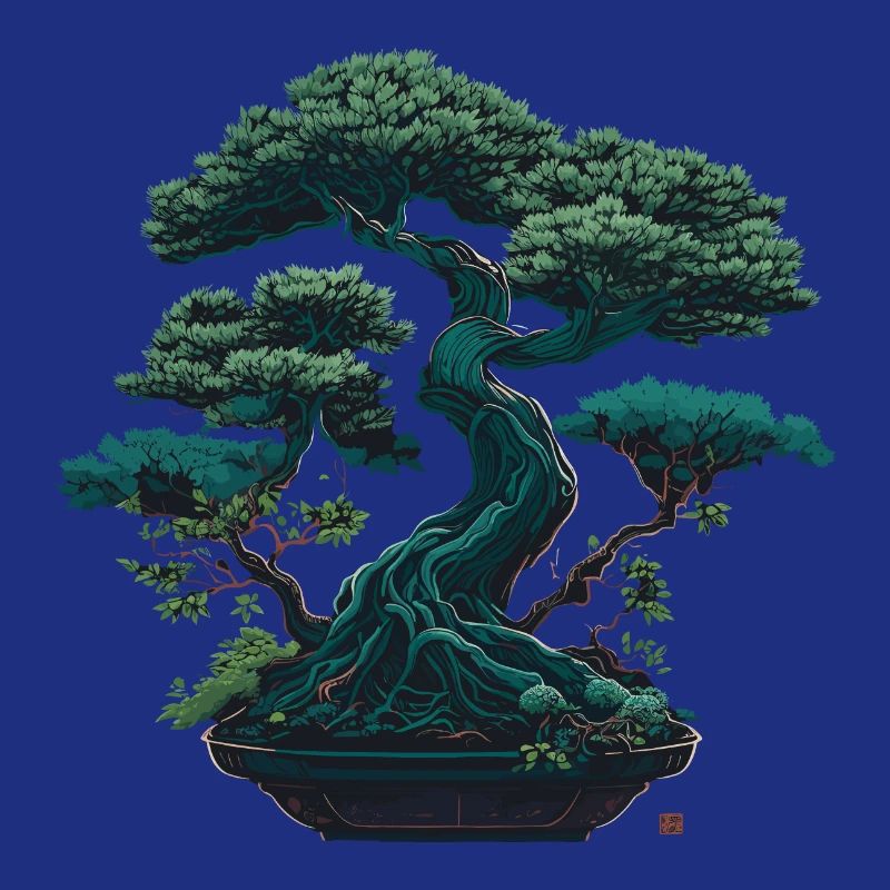 Green Miniature Tree