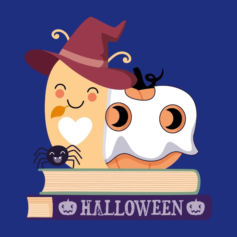 Pumpkin Snail Halloween
