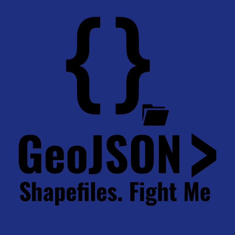 Debatte über GeoJSON-Shapefiles GIS-Datenformat