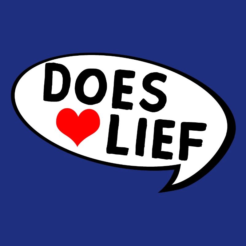 doeslief commentaire aimant avec cœur
