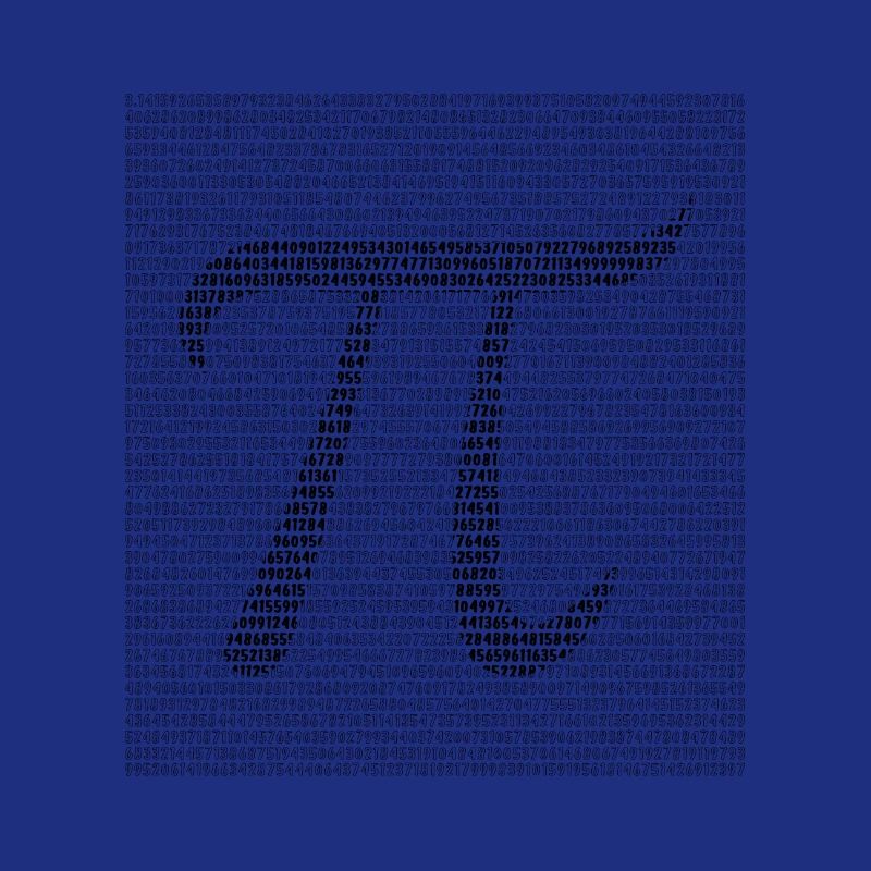 Math - PI with almost 3000 decimal places