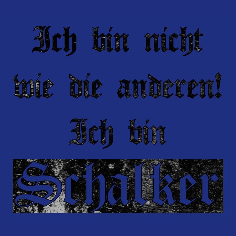 Ich bin Schalker Gelsenkirchen Geschenkidee
