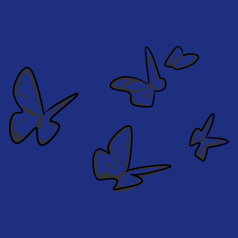 butterflies pattern flying symbol animals
