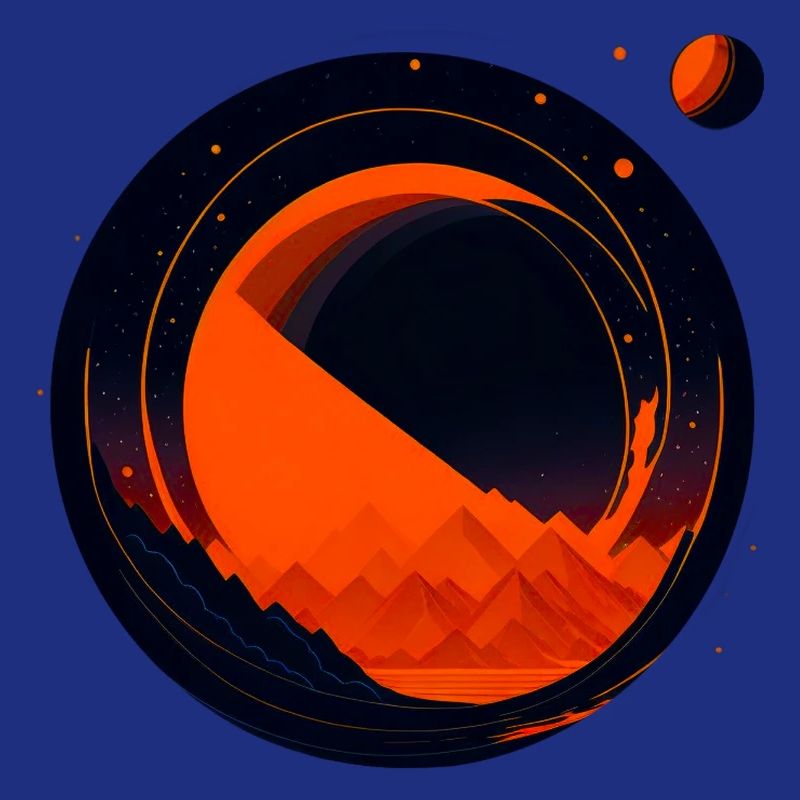 Vue de l’espace / Mars 02
