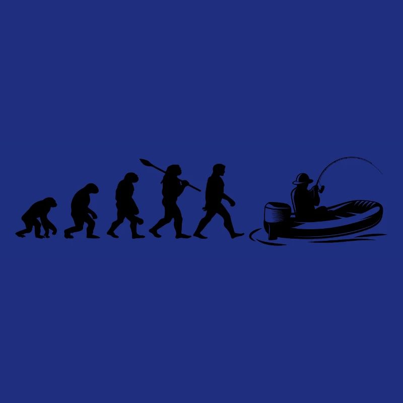 Evolution Fischerboot | Fischer Geschenk