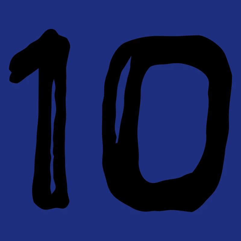 Jersey Number - Ten