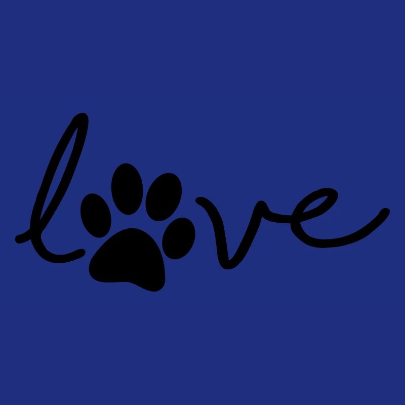 Liebe. Hunde oder Katzen Pfoten. Tag der Tiere