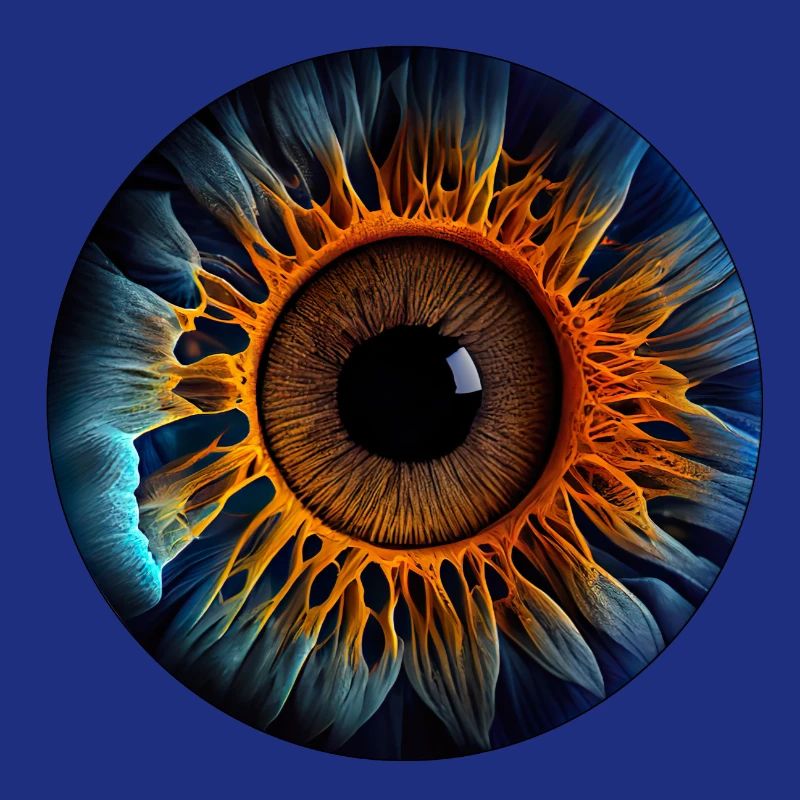 Un iris comme système d’identification biométrique