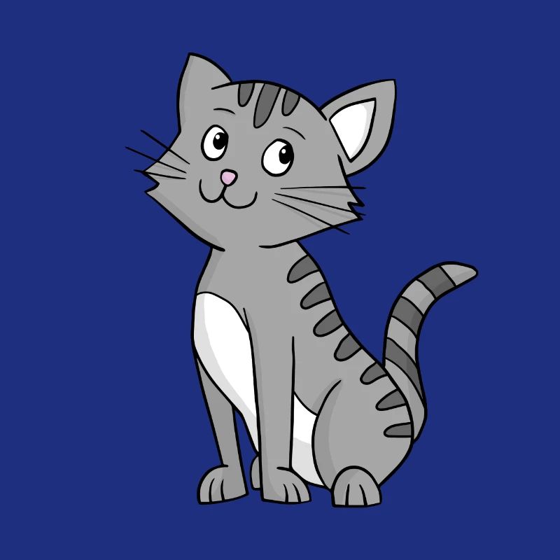 Chat gris