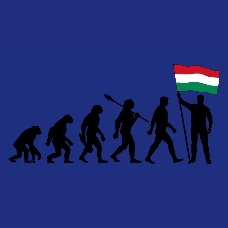 Ungarn - Evolution - Flagge - Nation
