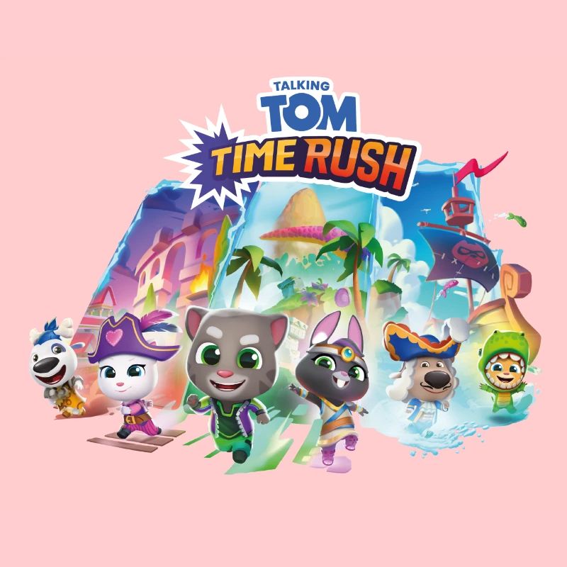 Talking Tom Time Rush Tom And The Magic Gate