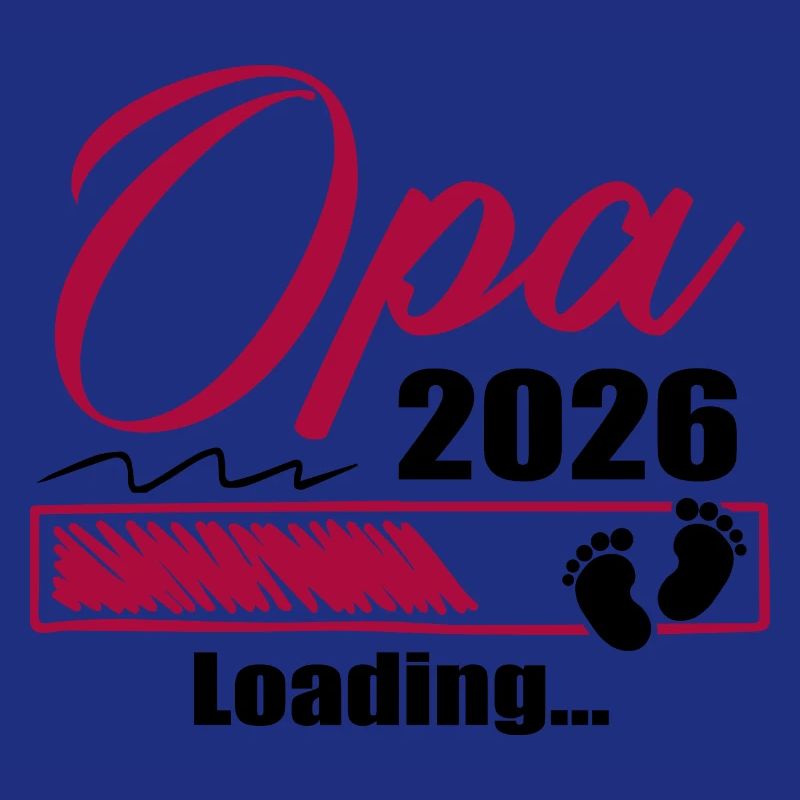 Werdender Opa 2026 Opa loading Geschenk Männer