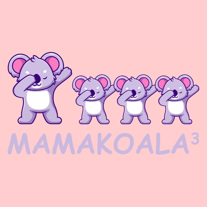 Schwanger werdene Mutter Drillinge Koala