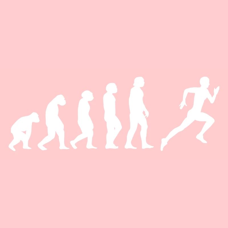 Evolution Marathonläufer