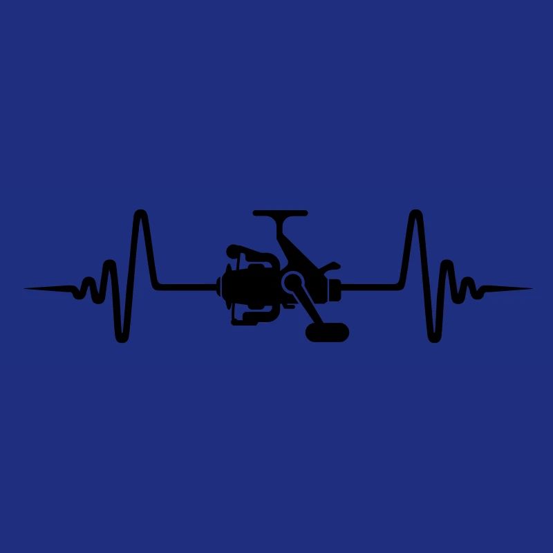 Symbole de moulinet de pêche Pulse