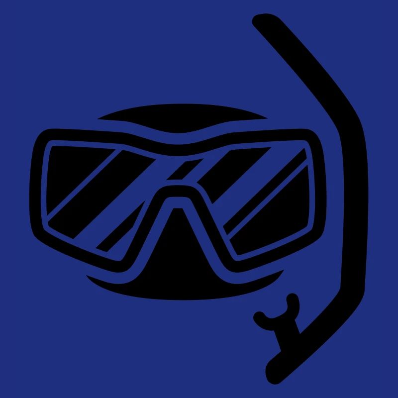 Diving goggles Silhouette