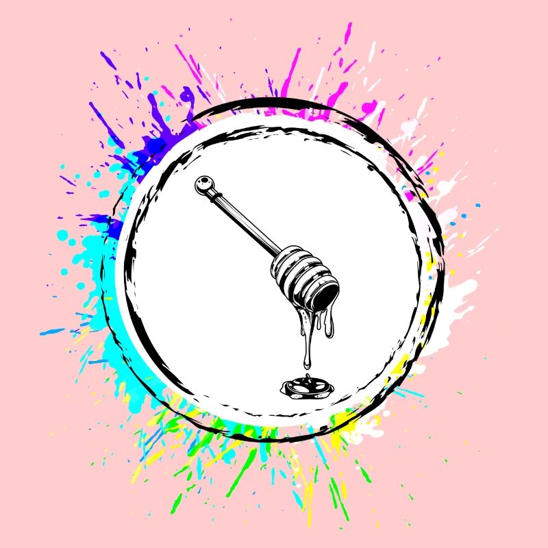Stick chisel icon beekeeper