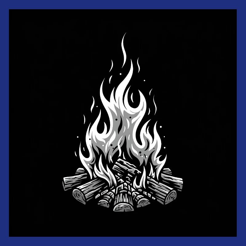 Campfire magic: warmth, light and nights