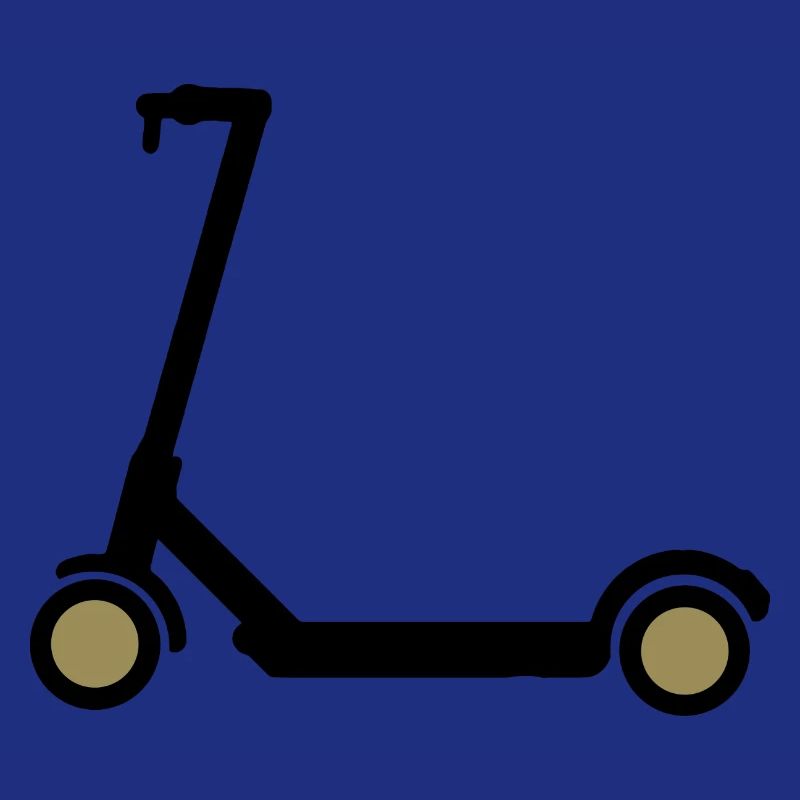 E-Scooter Eroller Comicdesign Geschenkidee