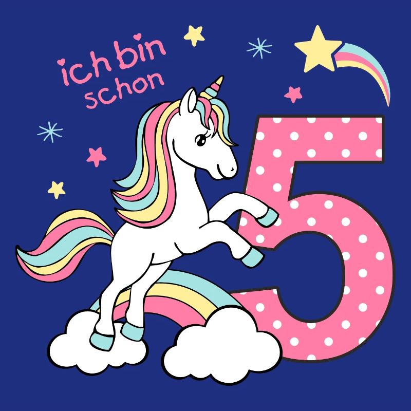 5. Geburtstag Einhorn Mädchen Geschenkidee