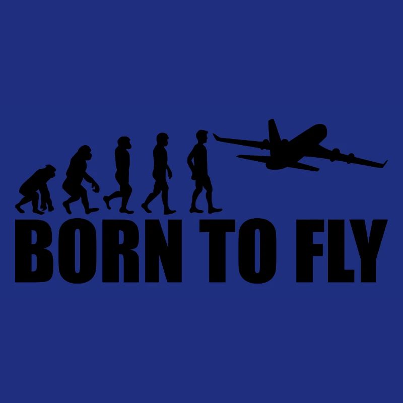 Born to fly gift pilot plane copilot