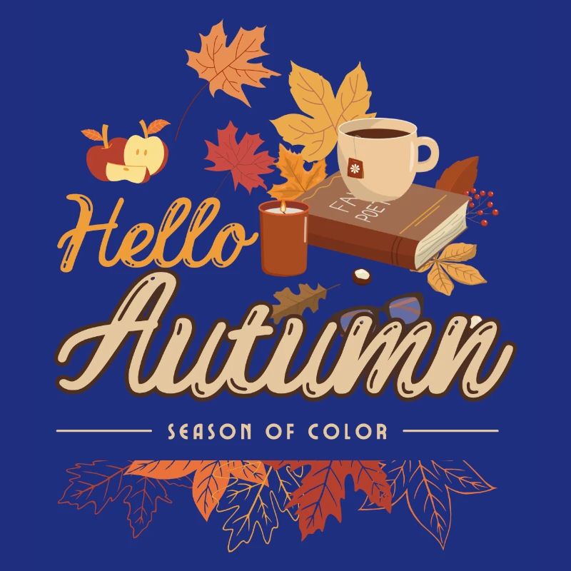 Herbstliche Gemütlichkeit mit Kaffee
