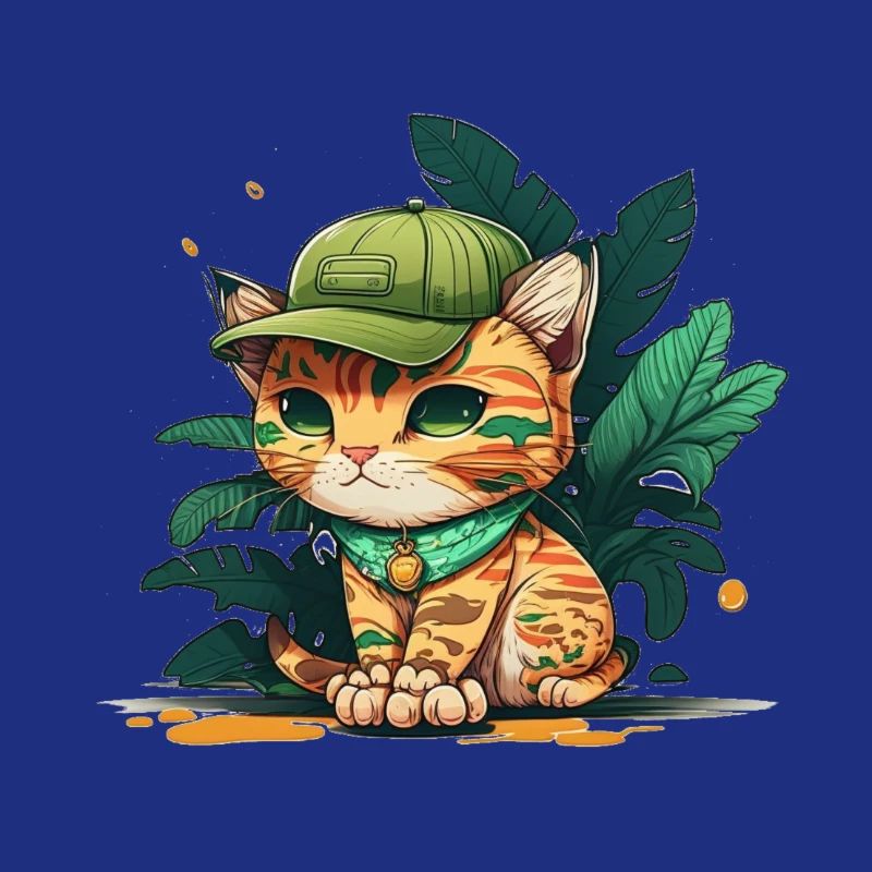 Mignon chat tropical 2