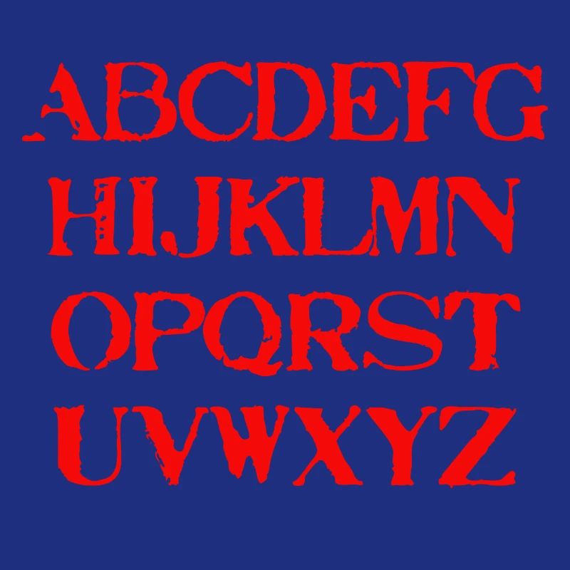 ABC Geschenkidee Alphabet Buchstaben Kindergarten