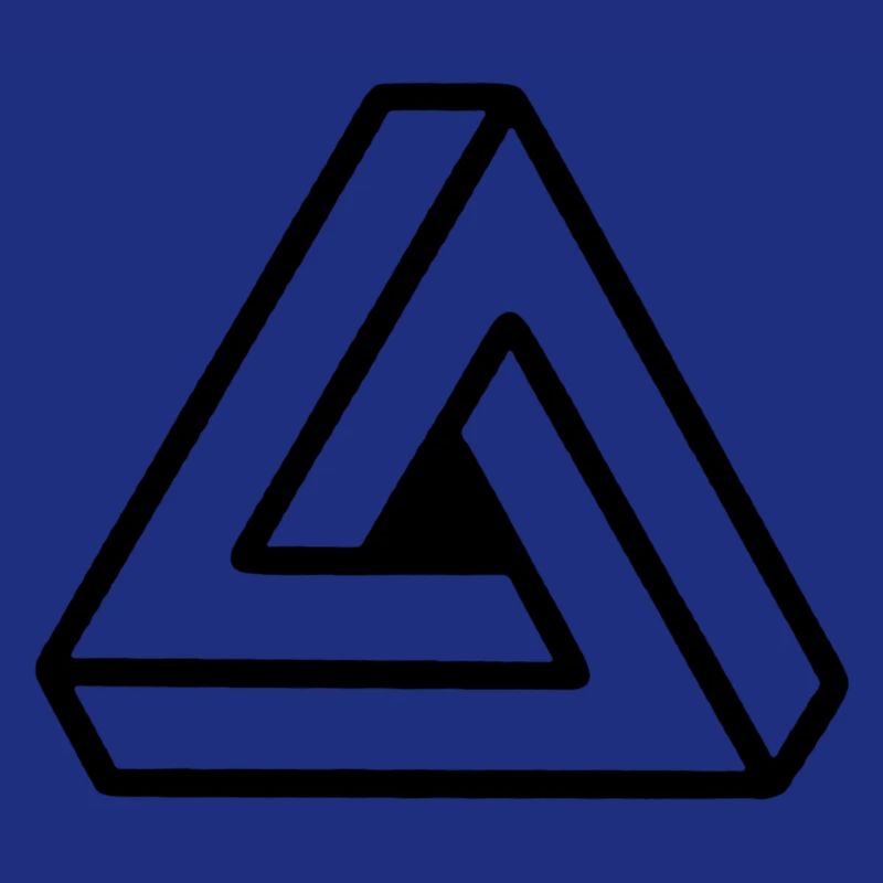 Penrose triangle - Impossible Triangle