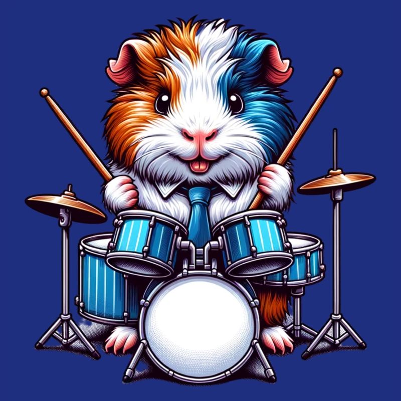 Batteur de cochon d’Inde cool