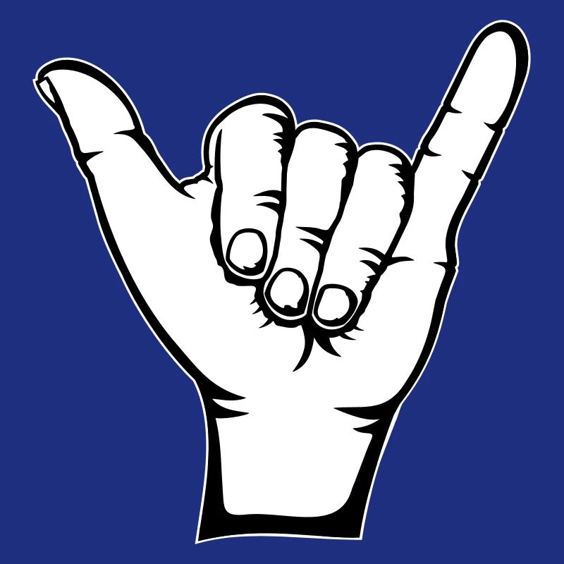 Surfing Icon Hand