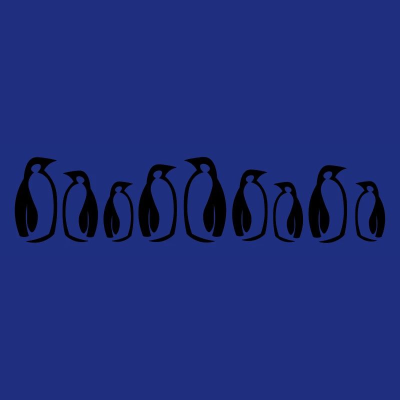 Pinguin Kolonie Geschenkidee