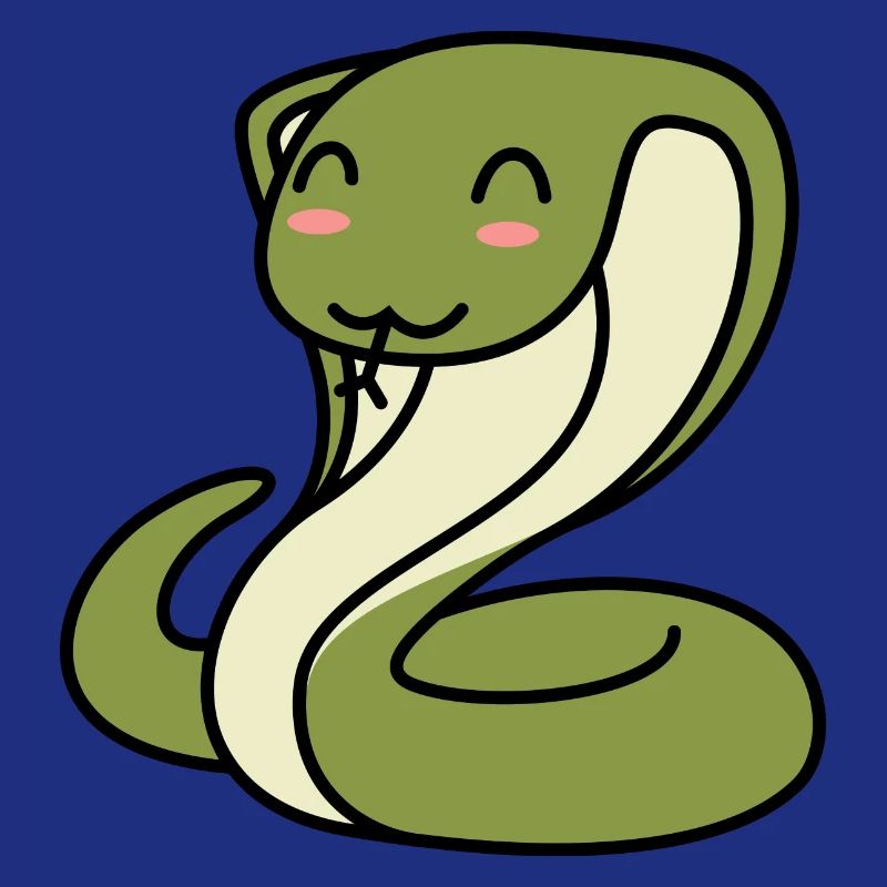 Serpent Cobra Comic Animal