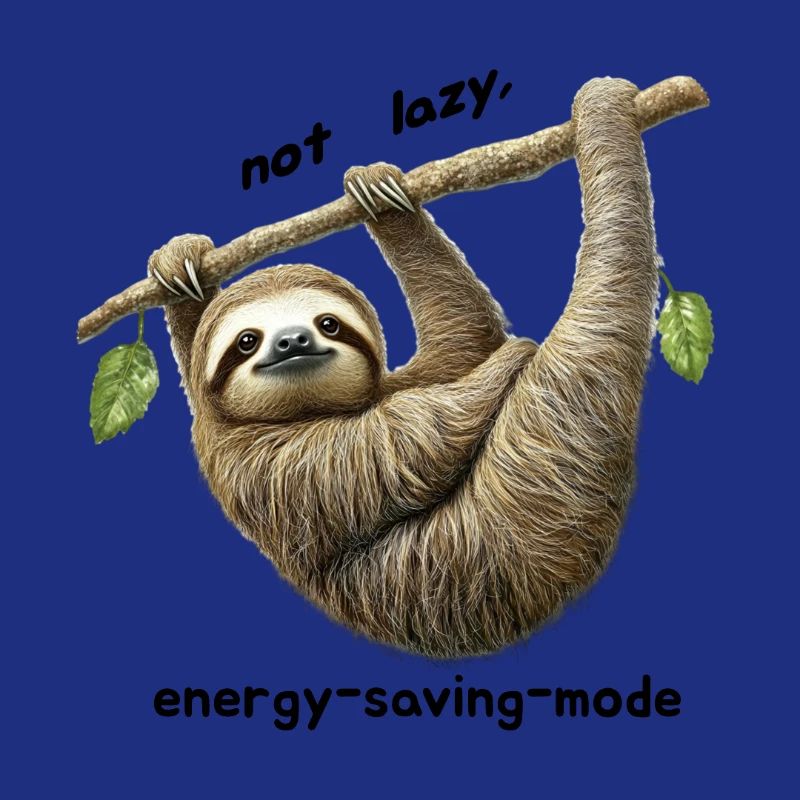 Lazy sloth,
