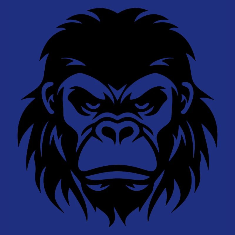 Gorilla Kopf
