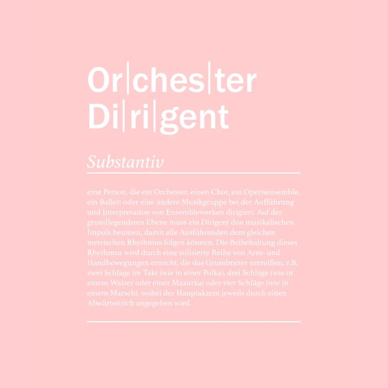 Definition Eines Dirigenten - Orchestra