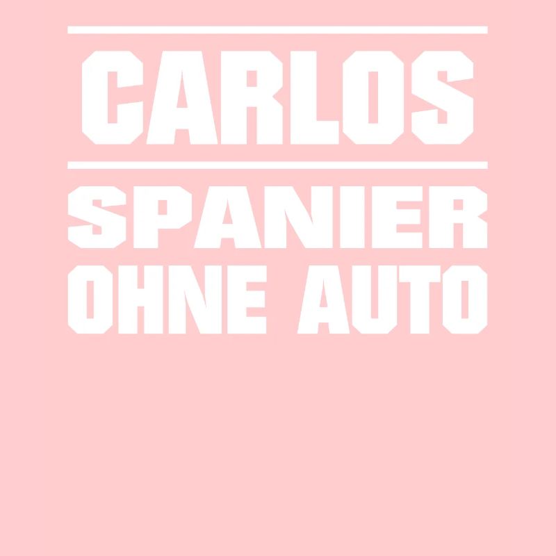 Carlos Spanier ohne Auto