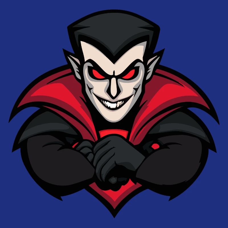 Vampir Halloween Comic