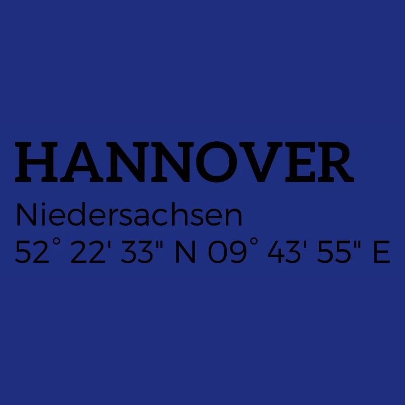 coordonnées Hanovre Basse-Saxe