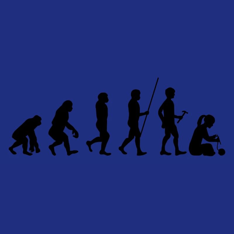 Evolution Stricken Hobby Handarbeit Wolle Geschenk