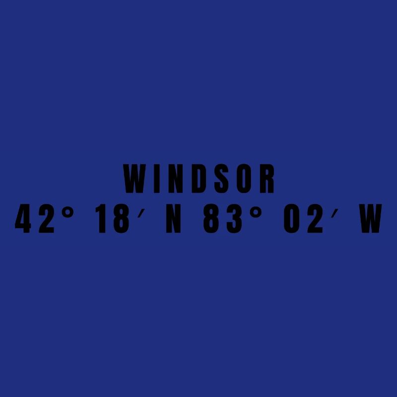 Coordonnées Windsor, Canada