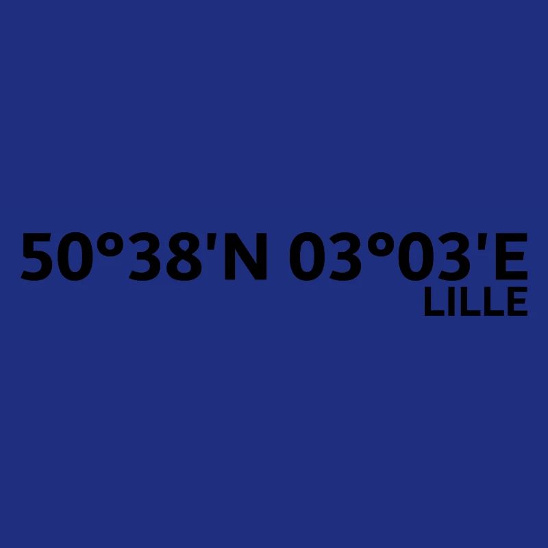 Coordonnées de Lille