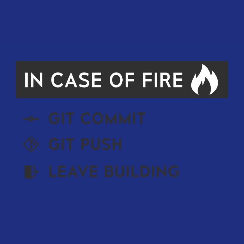 En cas d'incendie - GitHub