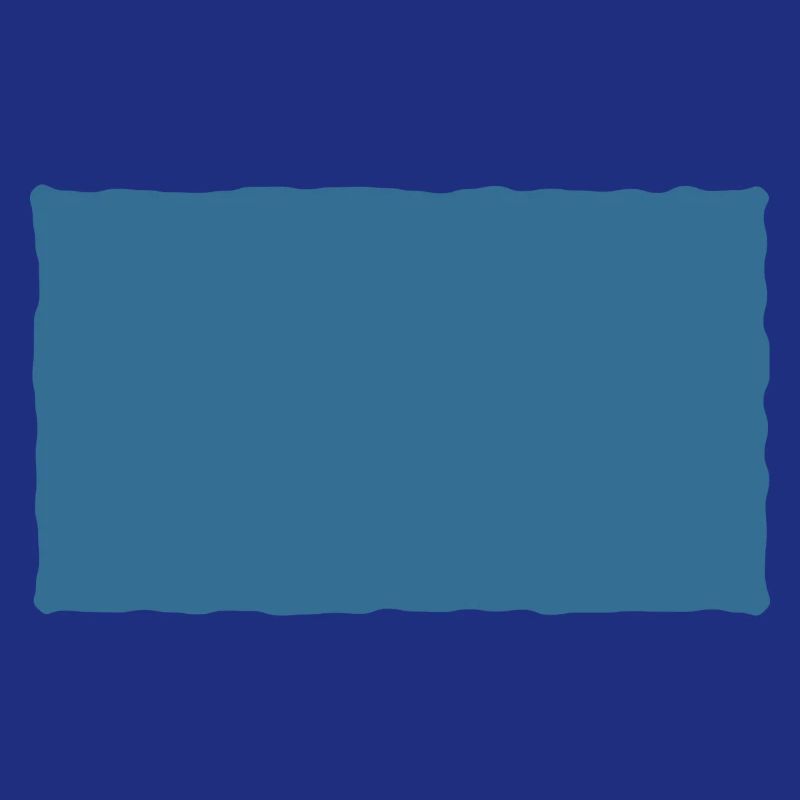 Ciliegio - rettangolo blu